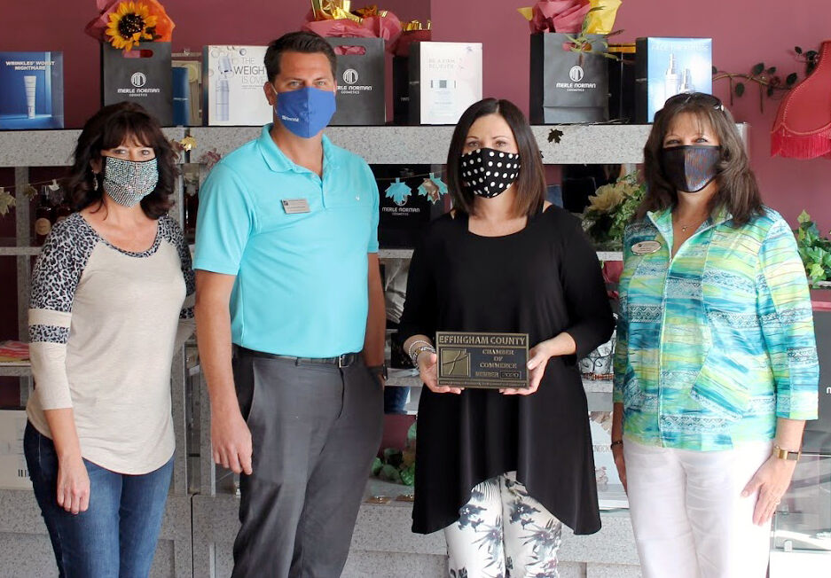 Chamber welcomes Merle Norman Cosmetics & Spa Studio